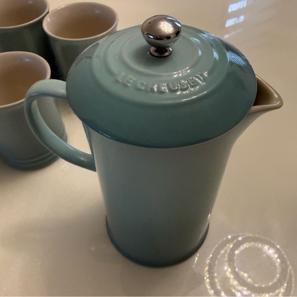 Le Creuset Stoneware Tea / Coffee Set style sage – 5 Pieces - Picture 10 of 16